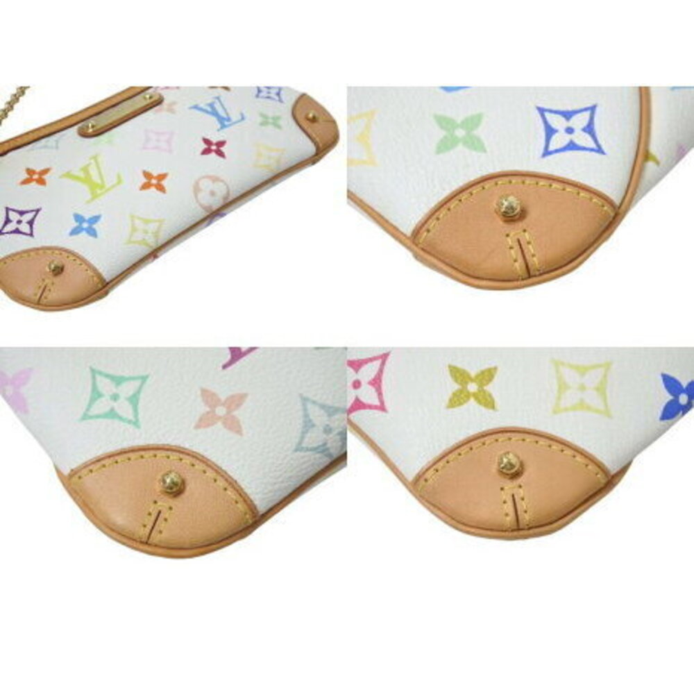 Louis Vuitton Milla Accessory Pouch Monogram Multicolore Multicolor White - Picture 8 of 8